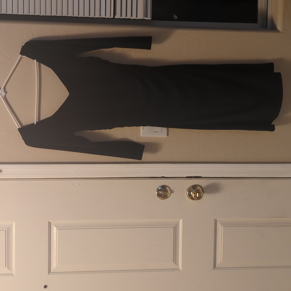 Nine west black cocktail dress size 6